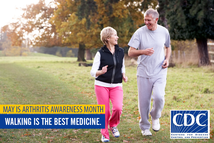 May is Arthritis Awareness Month - Walking is the Best Medicine May is Arthritis Awareness Month - Walking is the Best Medicine